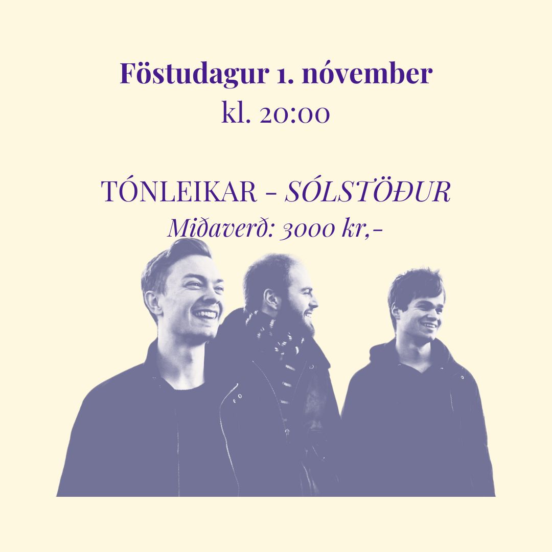 Tónleikar- Sólstöður