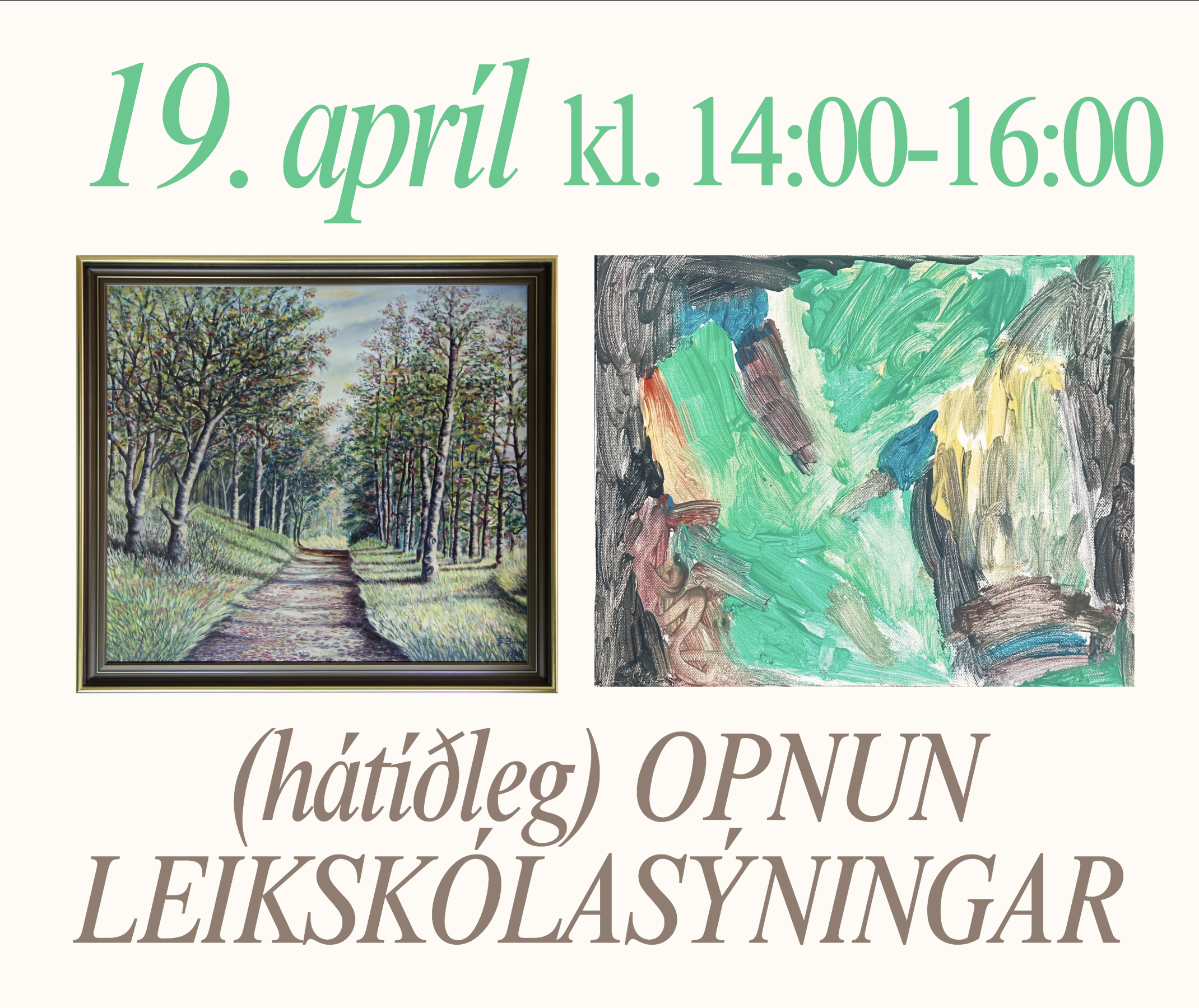 Leikskólasýning í Bergi