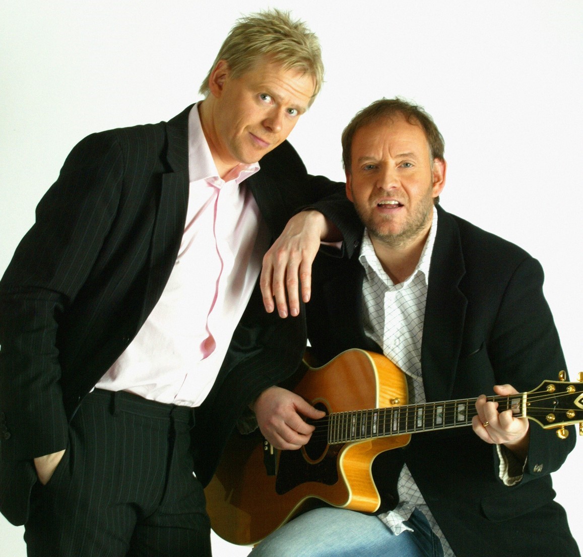 Stebbi og Eyfi í Bergi