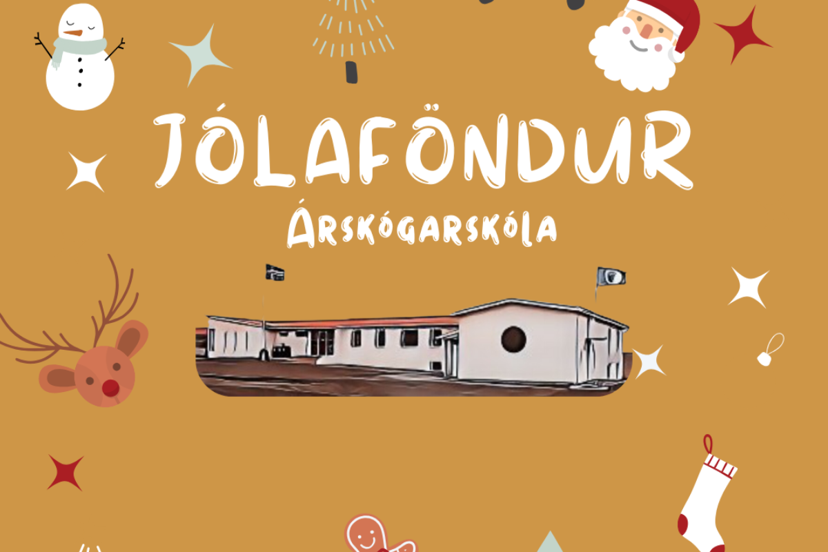 Jólaföndur Árskógarskóla