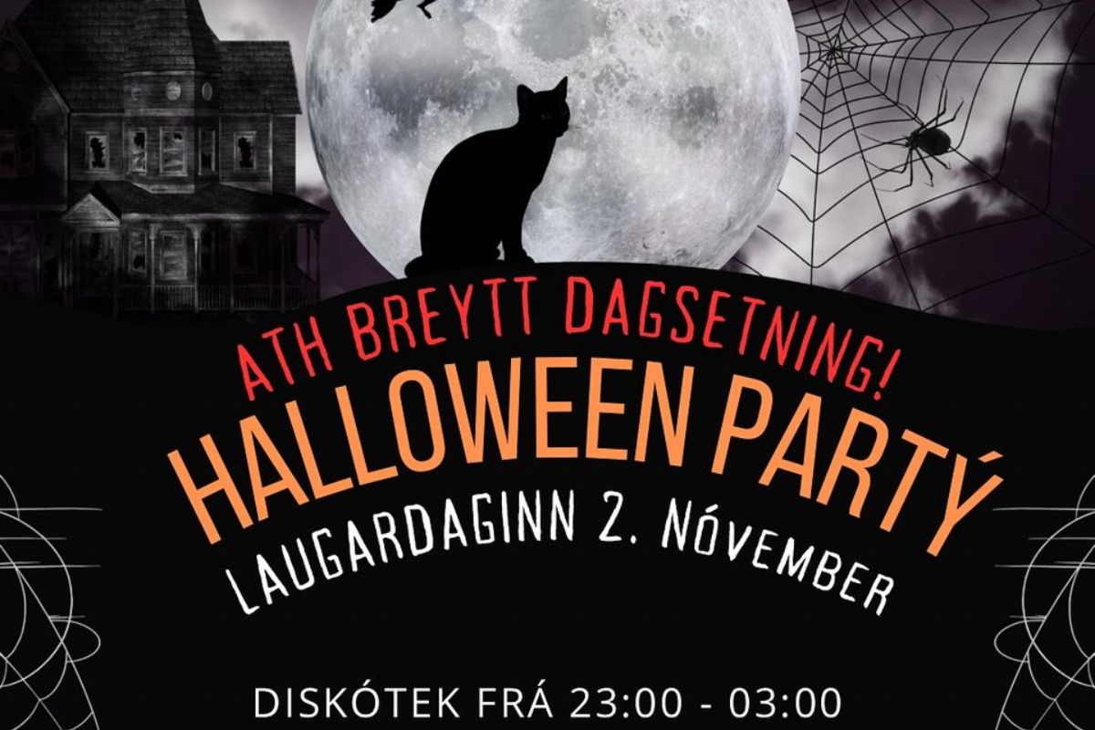 Halloween partý og vetrarfagnaður