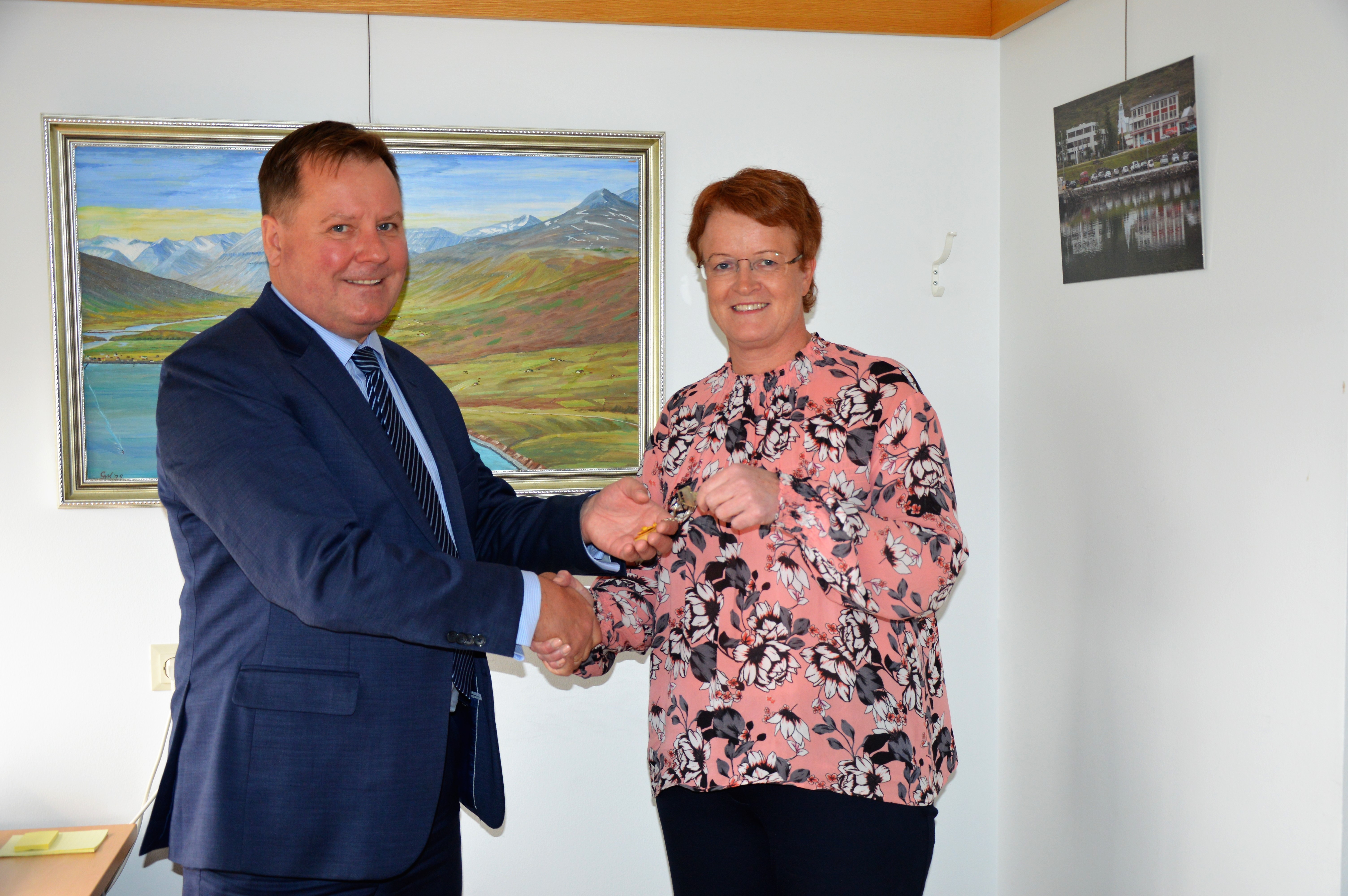 Nýr sveitarstjóri, Katrín Sigurjónsdóttir, tekur við í Dalvíkurbyggð