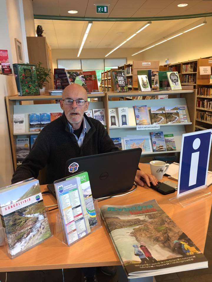 Jón Emil Gentry starfsmaður í Upplýsingamiðstöð