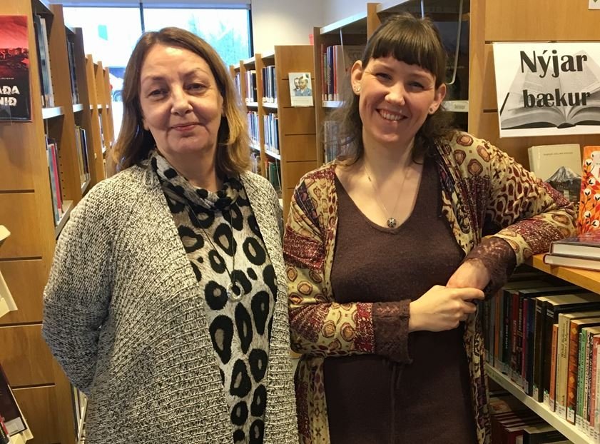 Anna Sigríður Hjaltadóttir og Björk Eldjárn Kristjánsdóttir