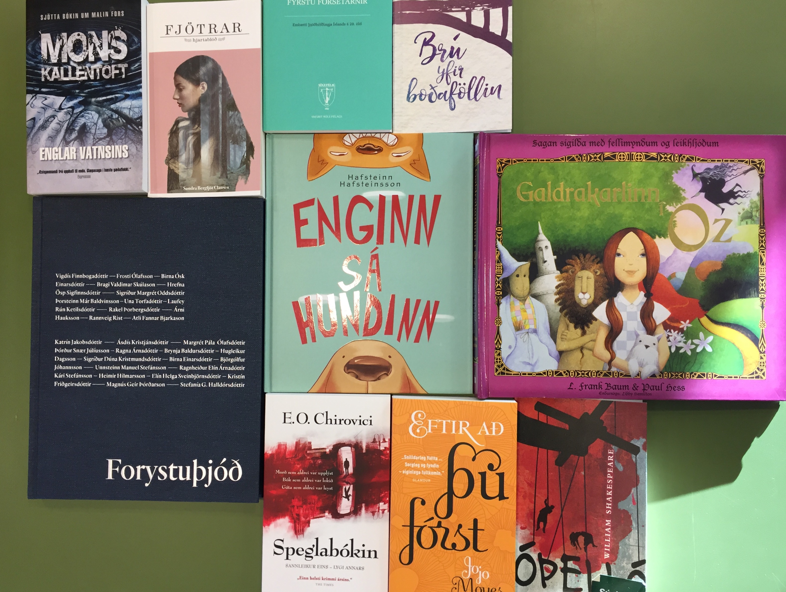 Nýjar bækur á bókasafninu!