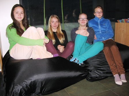 Yrja, Andrea, Ólöf og Katla