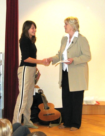 Filippía Svava Gautadóttir Ljóðasamkeppni í Dalvíkurskóla