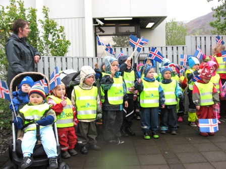 Skrúðganga Krílakots og Fagrahvamms 2008 5