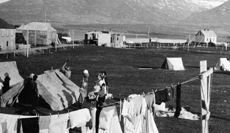 Tjaldbúðir á Sunnuhvolstúni