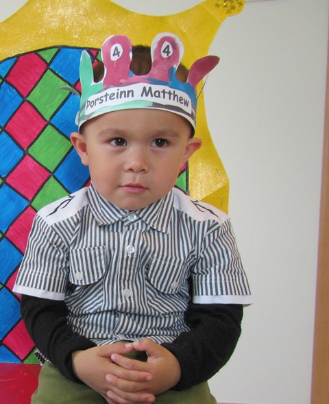 Þorsteinn Matthew 4 ára