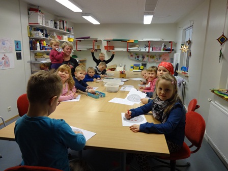 1. bekkur Dalvíkurskóla í heimsókn