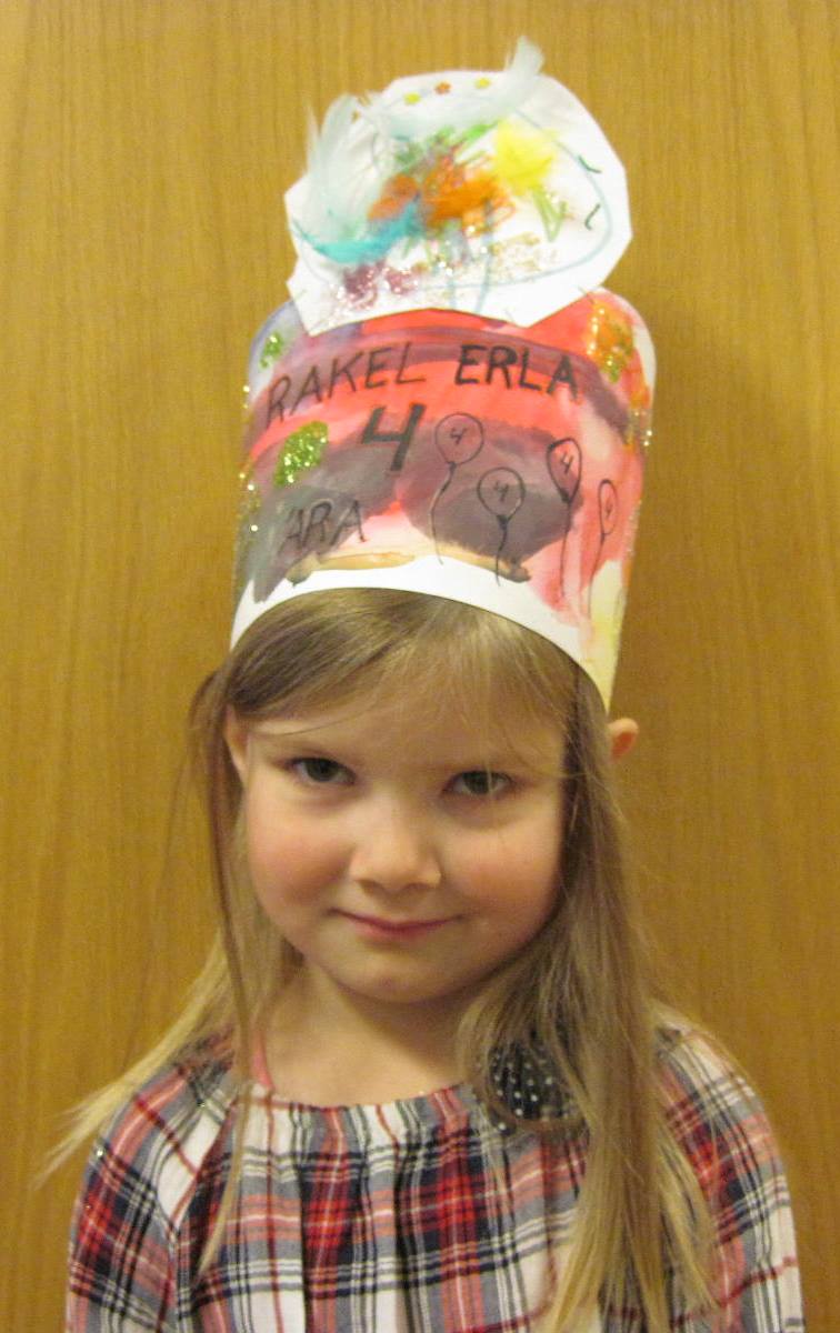 Rakel Erla 4 ára