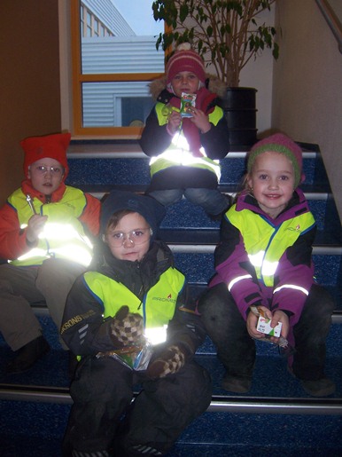 1. bekkur heimsótti Promens