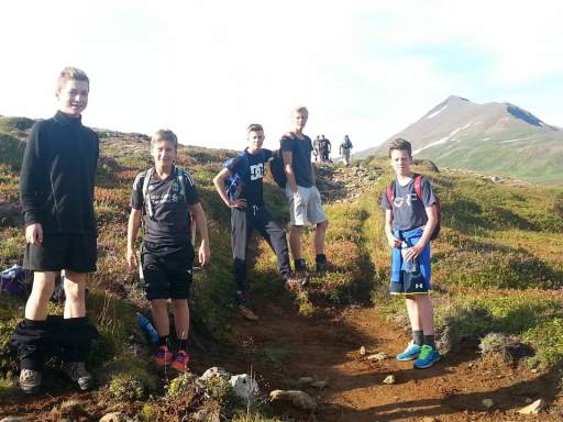 Nokkrar myndir úr göngu yfir Reykjaheiði