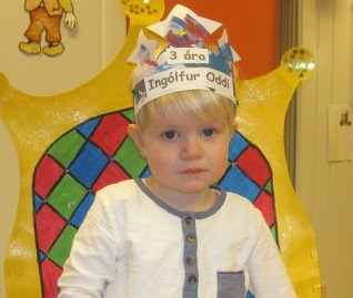 Ingólfur Oddi 3 ára