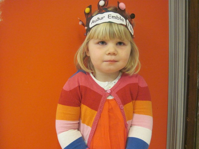 Auður Embla 3 ára