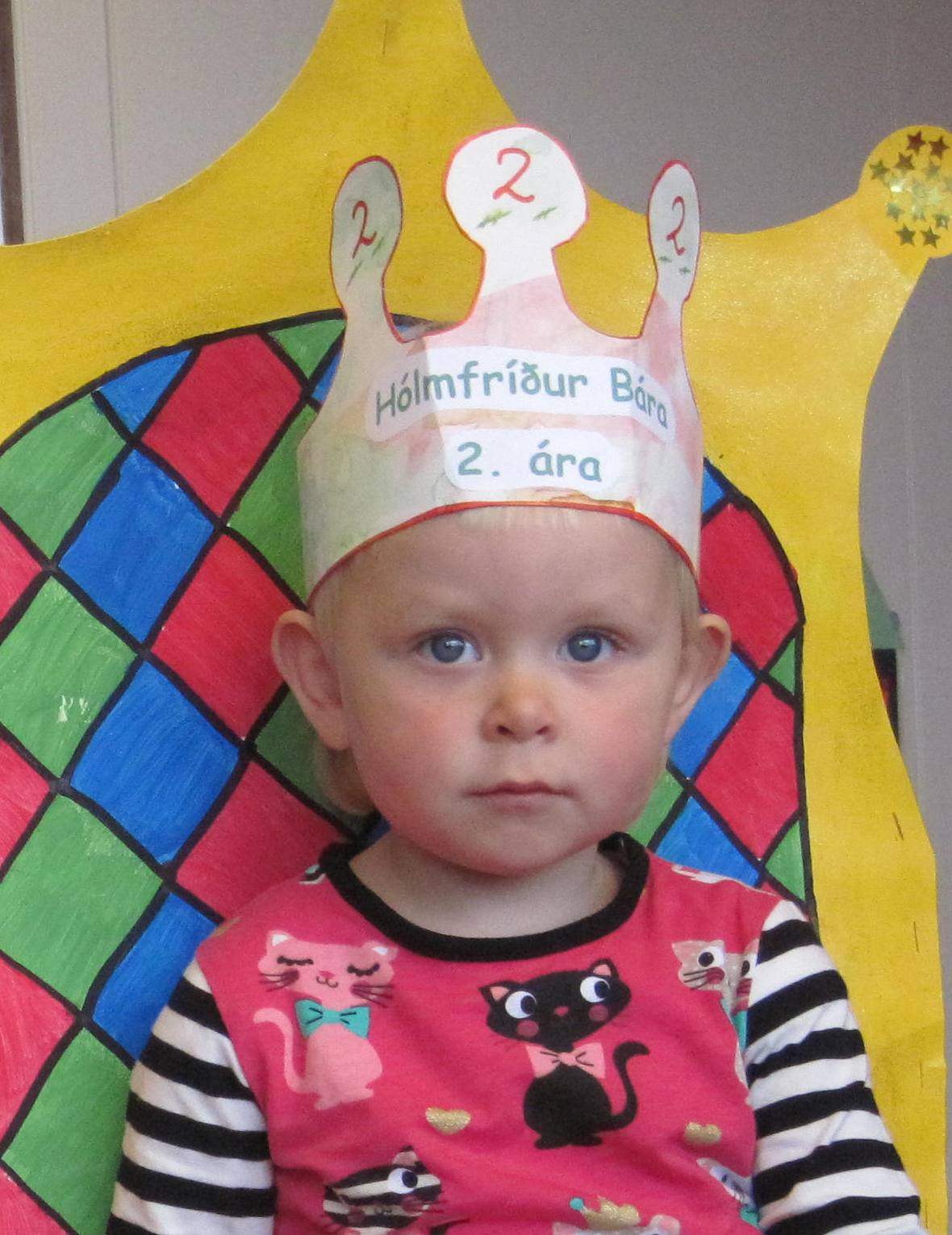 Hólmfríður Bára 2 ára