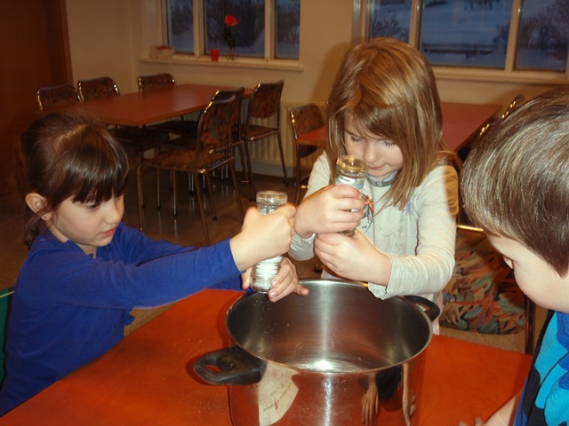 Heimilisfræði hjá árg 2008