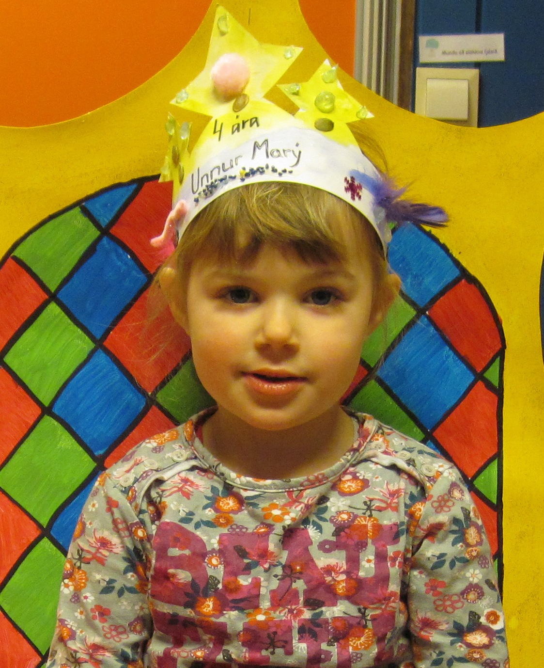 Unnur Marý 4 ára