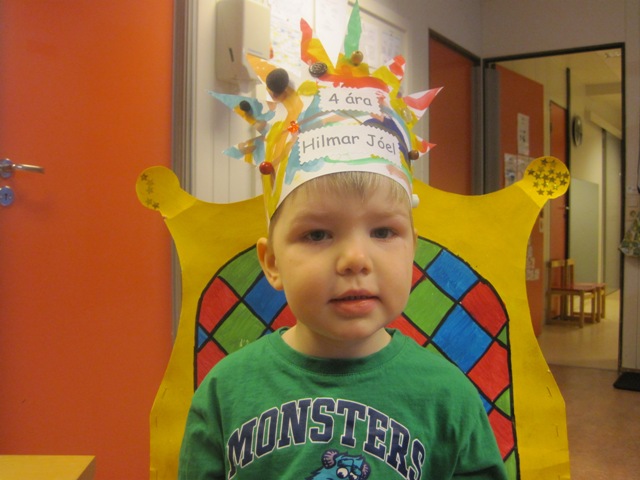 Hilmar Jóel 4 ára
