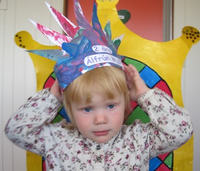 Álfrún Mjöll 2 ára