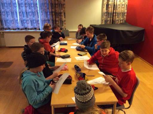 7. bekkur í skólabúðum á Húsabakka