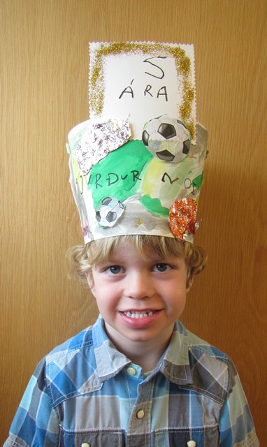 Sigurður Nói 5 ára