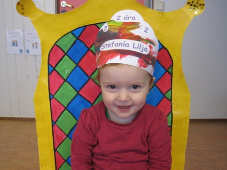 Stefanía Lilja 2 ára