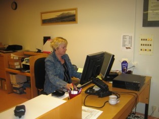 Síðasti starfsdagur Önnu Baldvinu