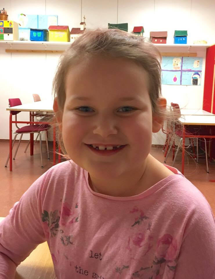 Amelía Freyja í 1. bekk