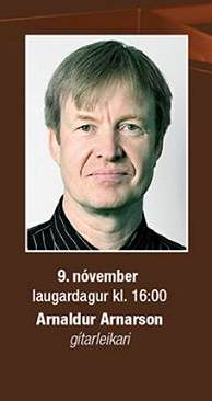 Arnaldur Arnarson spilar á Klassík í Bergi
