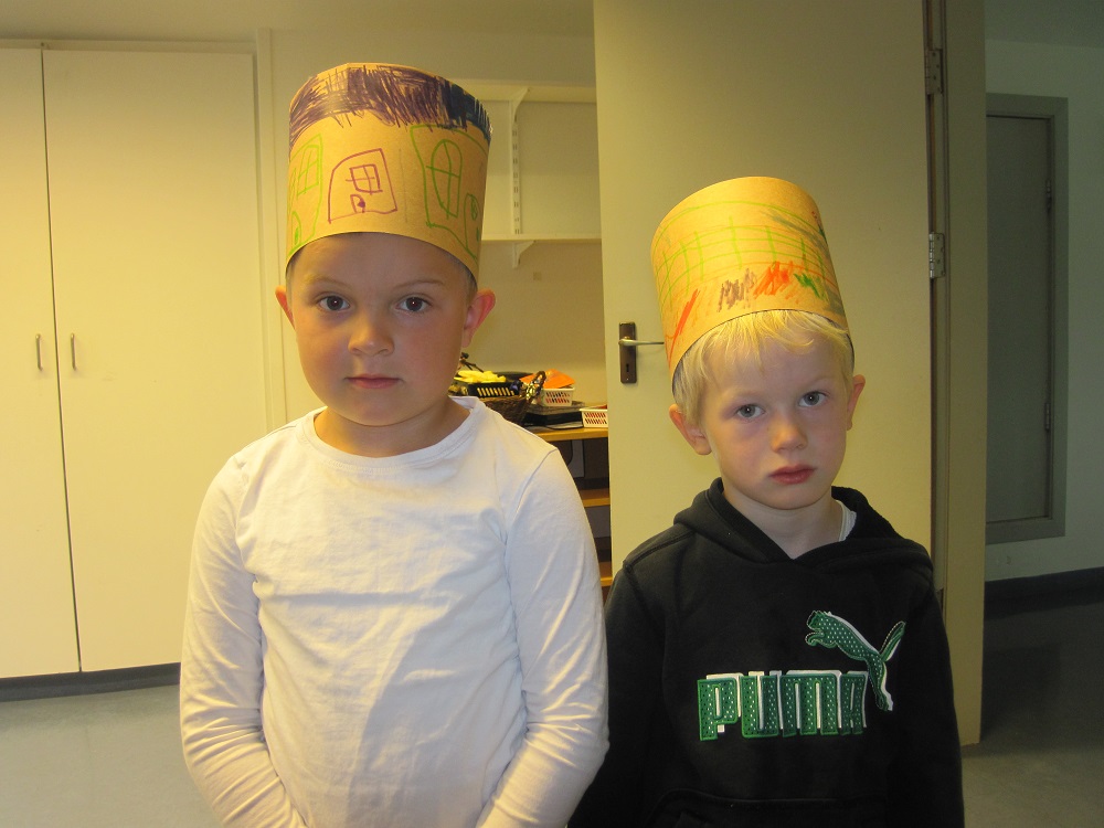 Egill Bjarki 5 ára og Arnór Darri 6 ára