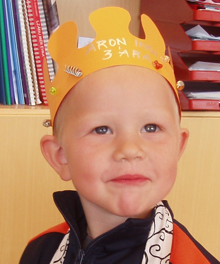 Aron Ingi 3 ára