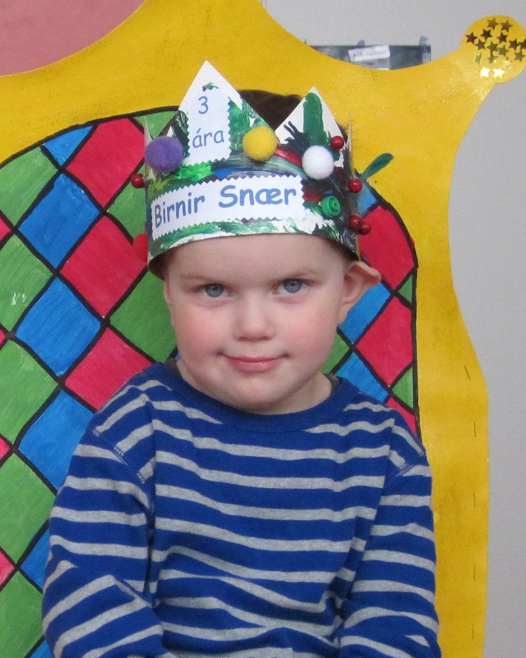 Birnir Snær 3 ára