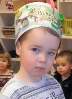 Bergvin Daði 3 ára