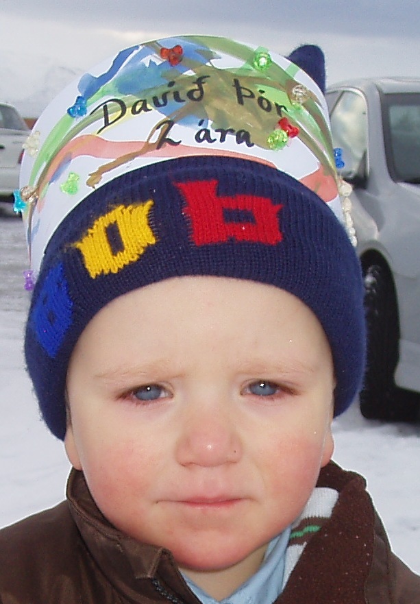 Davíð Þór 2 ára
