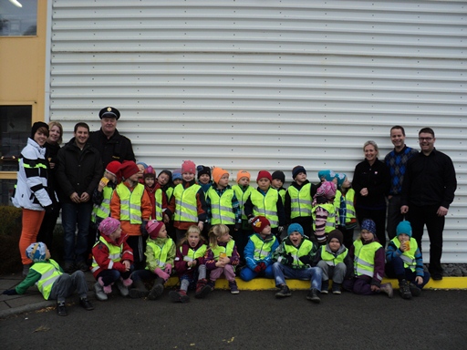 1. bekkur heimsótti Promens