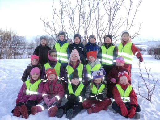 1. EoE heimsækir bekkjartréð sitt