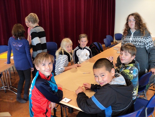 Danski nemendur í heimsókn