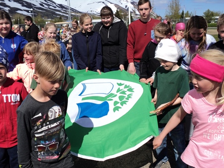 Heimabyggðarþema og grænfánahátíð