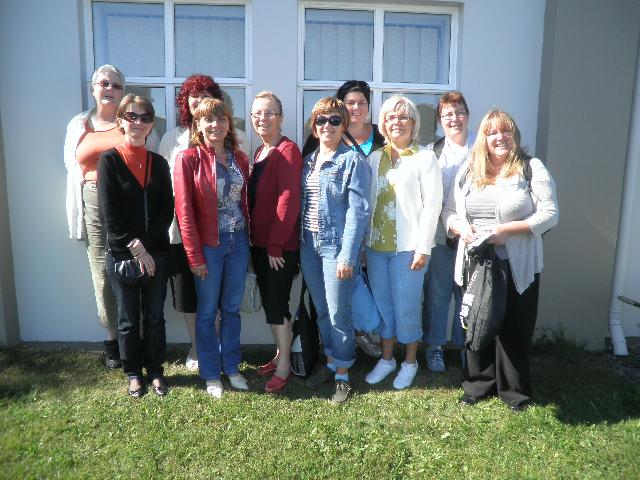 Arna og Ásdís á leið til Rúmeníu