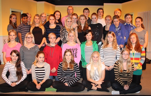 Leiklist hjá unglingunum