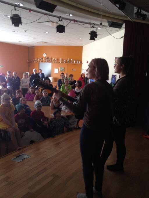 Æfingar fyrir árshátíð