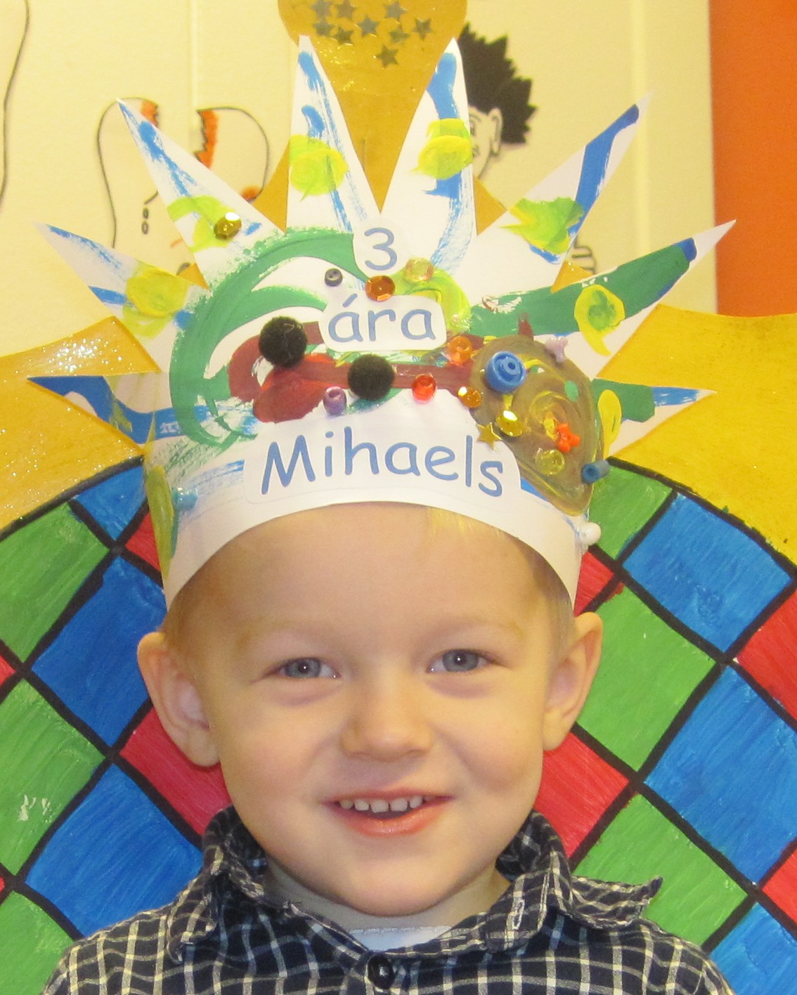 Mihaels 3 ára