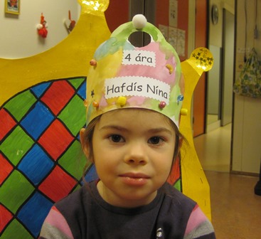 Hafdís Nína 4 ára