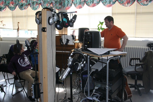 Upptökur í tónlistarskólanum