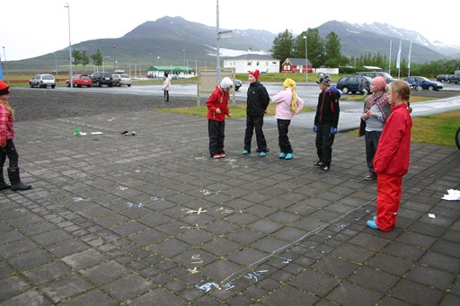 Útistærðfræði í 4. bekk