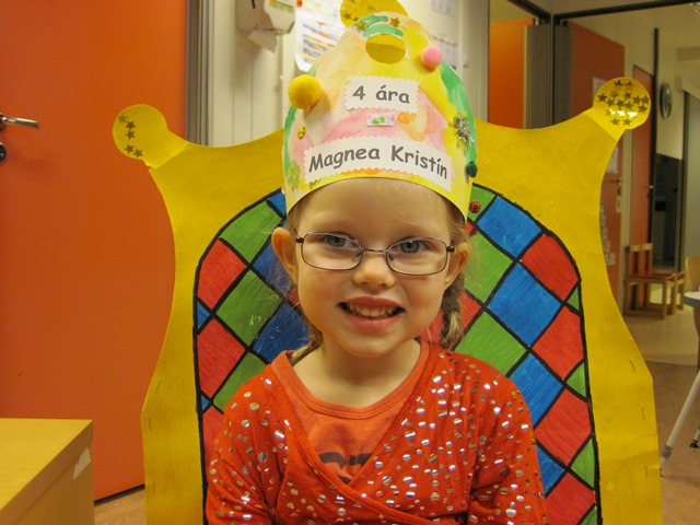 Magnea Kristín 4 ára