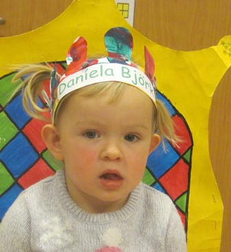 Daníela Björk 3 ára