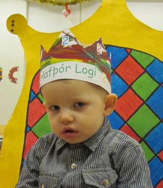 Hafþór Logi 2 ára
